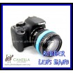 PHOTOGRAPHY Logo Silicone SKY BLUE Rubber Lens Band , Flash Band , Wrist Band